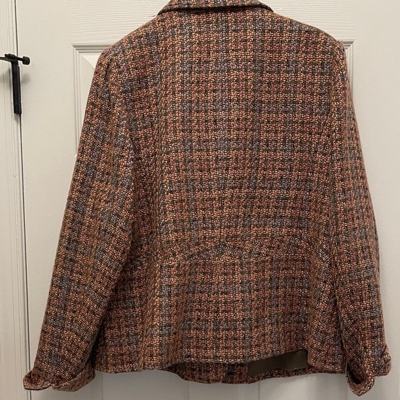Avenue Multicolor Tweed Blazer - Picture 5 of 6